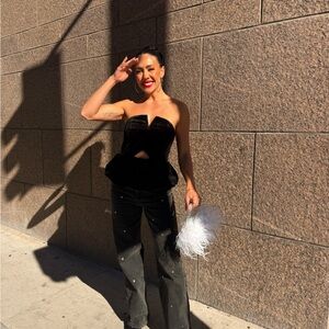 Express studded jeans